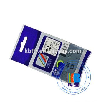 label printer machine compatible Tz-231 laminated printer thermal label tape ink ribbon cassette ribbon